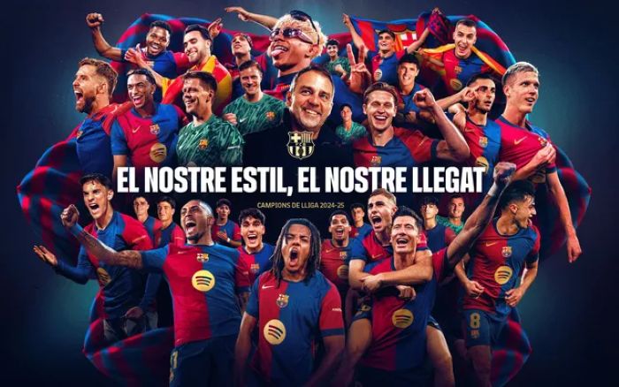 Barcelona Kunci Gelar La Liga Usai Kalahkan Espanyol di Derby Catalan