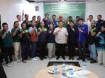 Bupati PPU Mudyat Noor ngopi bareng asosiasi pekerja dan perusahaan di Penajam Paser Utara. Foto: BorneoFlash/IST