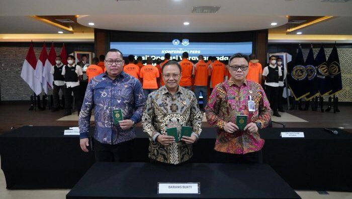 Direktorat Jenderal Imigrasi berhasil mengamankan sebanyak 170 WNA dari 27 negara dalam operasi Wira Waspada yang digelar pada 14 s.d. 16 Mei 2025 di Jabodetabek. Foto: BorneoFlash/IST