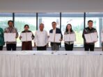 Enam perusahaan swasta tandatangani perjanjian kerja sama untuk berinvestasi di Ibu Kota Nusantara (IKN), dengan total nilai investasi mencapai Rp 3,65 triliun, Rabu (21/05/2025). Foto: HO/Humas Otorita IKN