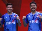 Fajar & Rian Pasangan terbaik tahun 2022. Foto: dok. PBSI