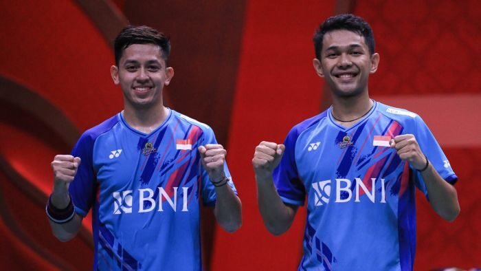 Fajar & Rian Pasangan terbaik tahun 2022. Foto: dok. PBSI