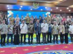 Foto Bersama Pemerintah Kaltim dengan Rombongan TETO. Foto: BorneoFlash/Nur Ainunnisa