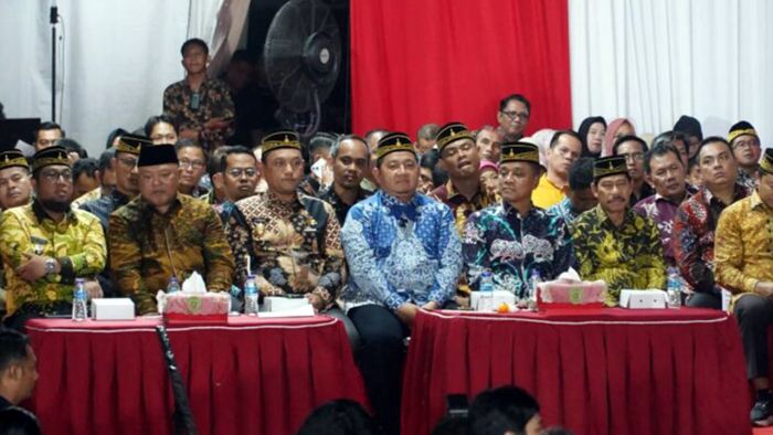 Pembukaan Gelaran Teknologi Tepat Guna (TTG) ke-XI Tingkat Provinsi Kaltim Tahun 2025 di Alun-alun Penyembolun, Kilometer 08 Nipah-Nipah, Kabupaten Penajam Paser Utara (PPU), Rabu malam (30/4/2025). Foto: BorneoFlash/IST