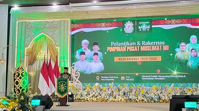 Gubernur Kaltim, Rudy Mas'ud saat memberikan sambutan. Foto: BorneoFlash/Nur Ainunnisa