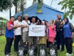 KPI Unit Balikpapan berikan bantuan kemanusiaan yang disalurkan kepada warga korban kebakaran di Kelurahan Karang Jati dan Kelurahan Sumber Rejo, Kota Balikpapan. Foto: HO/KPI