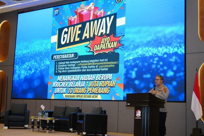 Bidhumas Polda Kaltim Gencarkan Literasi Digital di Kampus, Mahasiswa Diajak Cerdas dan Bijak Bermedia Sosial