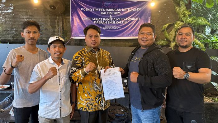 Indera Teguh Resmi Daftar sebagai Calon Ketua SMSI Kaltim