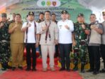 Kunjungan kerja Menteri Pertanian RI Dr. Ir. H. Andi Amran Sulaiman, M.P., di wilayah Kecamatan Babulu, Kabupaten Penajam Paser Utara (PPU), Kalimantan Timur, pada Jumat (09/05/2025). Foto: HO/Pendam VI/Mlw