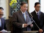 Menko Perekonomian Airlangga Hartarto menyebut, besaran Bantuan Subsidi Upah (BSU) yang akan diberikan mulai bulan Juni, jumlahnya lebih kecil dari yang pernah diberikan pemerintah saat pandemi Covid. Foto: Kemenko Perekonomian