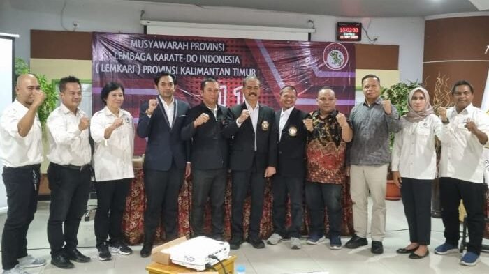 Musyawarah Provinsi LEMKARI Kalimantan Timur yang digelar di Aula Gedung Telkom, Kota Balikpapan, pada Minggu (11/5/2025). Foto: BorneoFlash/IST