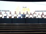 Penandatanganan perjanjian Jual Beli Gas (PJBG) dengan Grup PLN pada perhelatan The 49th Indonesian Petroleum Association (IPA) Convention & Exhibition di ICE BSD, Tangerang, Selasa (20/05/2025). Foto: HO/PHI