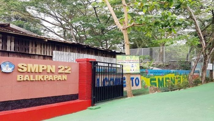 SMP Negeri 22 Balikpapan, di Kelurahan Sumber Rejo, Kecamatan Balikpapan Tengah. Foto: BorneoFlash/IST