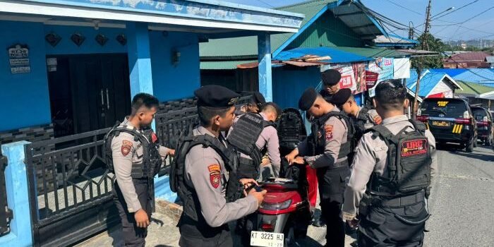 Samapta Polresta Balikpapan Sisir Gunung Bugis, Cegah Peredaran Narkoba Lewat Patroli Masif