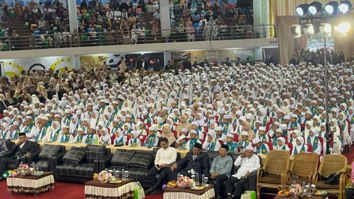 645 Peserta Didik Yayasan Patra Dharma Mandiri Balikpapan Ikuti Khatmul Qur'an dan Imtihan Akbar 