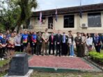 Upacara Dawn Service dalam rangka memperingati 80 tahun pendaratan pasukan Australia dan Selandia Baru di Pasir Ridge PHKT Balikpapan pada akhir April lalu. Foto: HO/PHKT