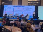 Wakil Gubernur Kalimantan Timur, H. Seno Aji, saat memberikan pemaparan pada kegiatan Talkshow dan Apresiasi 22 Tahun Tribun Kaltim, di Novotel Balikpapan, pada hari Rabu (28/5/2025). Foto: BorneoFlash/Niken Sulastri