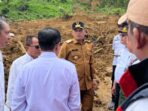 Wakil Gubernur Kaltim Seno Aji bersama OPD terkait mengunjungi lokasi longsor. Foto: BorneoFlash/Nur Ainunnisa