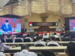 Wakil Gubernur Kaltim, Seno Aji saat sambutan. Foto: BorneoFlash/Nur Ainunnisa