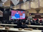 Wakil Gubernur Kaltim, Seno Aji saat sambutannya pada  Rapat Paripurna DPRD Kaltim, pada Jumat (23/5/2025). Foto: BorneoFlash/Nur Ainunnisa