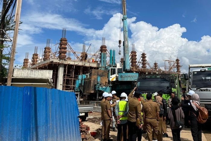 Proyek Gedung Baru DP3 dan Disdag Balikpapan Masuki Tahap Awal, Wakil Wali Kota Dorong Percepatan 