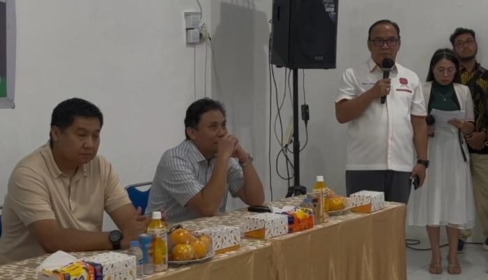 Wakil Wali Kota Balikpapan yang juga Ketua REI Kaltim, Bagus Susetyo Gelar Pertemuan dengan Menteri PKP Maruarar Sirait Saat melakukan kunjungan kerja ke Balikpapan, pada Minggu (18/5/2025). Foto: BorneoFlash/Ardian