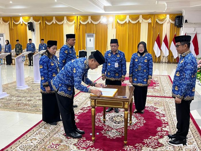 Pemkot Balikpapan Tunjuk Tiga Pimpinan Baru, Wali Kota Pesan Jabatan Adalah Amanah
