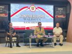 Wali Kota Samarinda, Andi Harun, saat gelar konferensi pers Hasil Uji Laboratorium BBM. Foto: BorneoFlash/Nur Ainunnisa