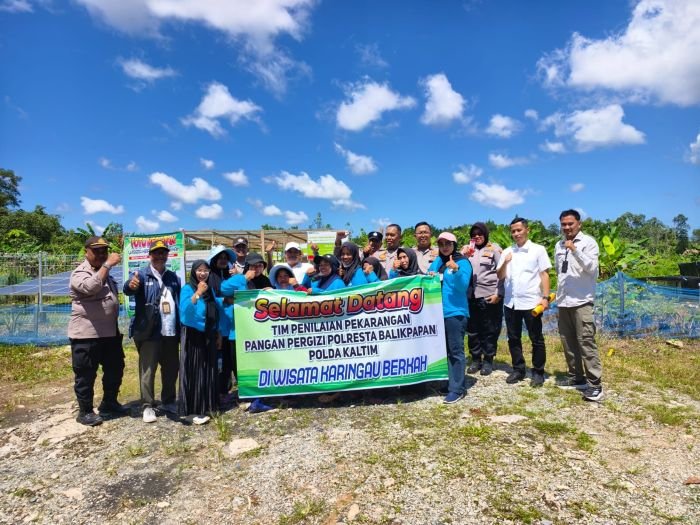 Polresta Balikpapan Gelar Penilaian P2L di Tingkat Polsek: Dorong Pemanfaatan Lahan Kosong untuk Ketahanan Pangan