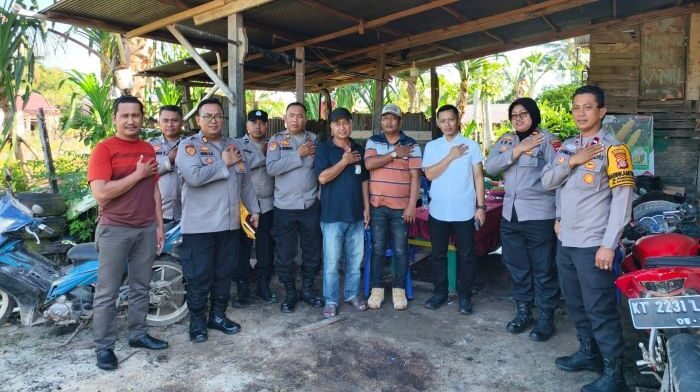 Polresta Balikpapan menggelar kegiatan Penilaian Pemanfaatan Pekarangan untuk Pangan Lestari (P2L), dalam rangka mendukung program ketahanan pangan nasional. Foto: HO/Humas Polresta Balikpapan