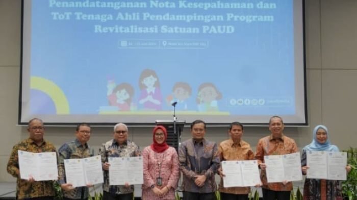 Kemendikdasmen melalui Direktorat PAUD menggelar Workshop Pendidikan bertema “Peran Pendidikan Dalam Mewujudkan SDM Unggul Untuk Indonesia Emas 2045”. Foto: HO/Kemendikdasmen