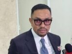 Wakil Ketua Komisi III DPR RI Ahmad Sahroni di Kompleks Parlemen, Jakarta, Rabu (6/11/2024).(Foto : Rahel)