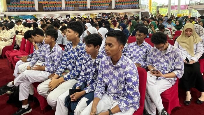 BPIP RI Gelar Seminar Pembinaan Ideologi Pancasila di Kalangan Pelajar dan Mahasiswa Balikpapan yang di gelar di Balikpapan Sport Convention and Center (BSCC)/DOME, pada hari Rabu (4/6/2025). Foto: BorneoFlash/Ardian