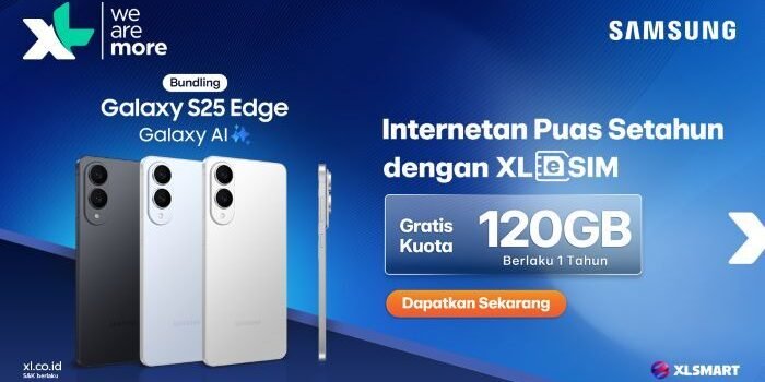 XLSMART menawarkan program eksklusif bundling eSIM dan pengalaman internet terbaik dengan kuota besar. Foto: HO/XLSMART