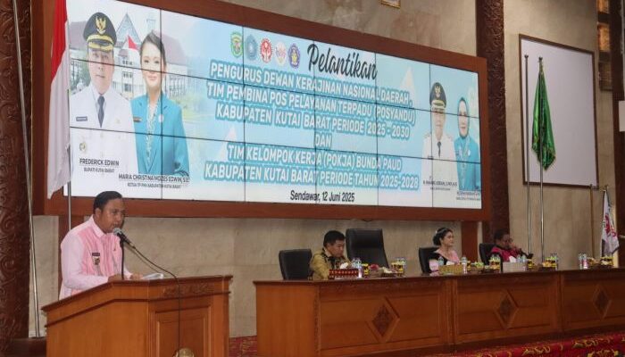 Bupati Kutai Barat, Fredrick Edwin. Foto: BorneoFlash/Lilis Suryani