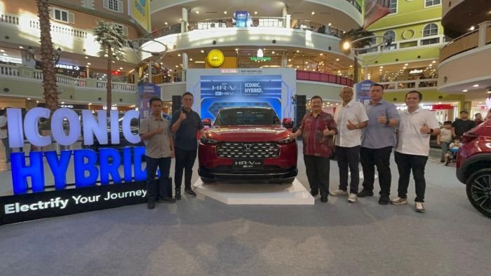 Dealer Honda Outside Java tampilkan New Honda HR-V e:HEV pada acara Regional Exhibition, di Mall Atrium E-Walk BSB, pada 26 – 29 Juni 2025. Foto: BorneoFlash/Niken Sulastri