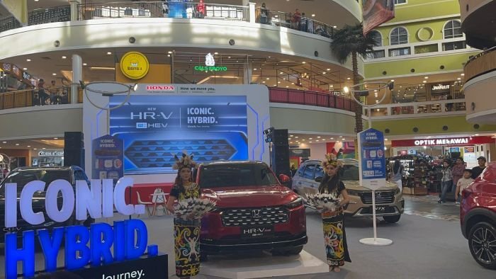 Dealer Honda Outside Java tampilkan New Honda HR-V e:HEV pada acara Regional Exhibition, di Mall Atrium E-Walk BSB, pada 26 – 29 Juni 2025. Foto: BorneoFlash/Niken Sulastri