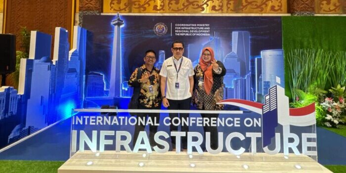 Direktur Utama PTMB, Yudhi Saharuddin saat menghadiri kegiatan International Conference on Infrastructure dan Indonesia Water and Waste Water Forum di Jakarta pada tanggal 11-12 Juni 2025. Foto: HO/PTMB