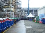 Grand Safety Talk yang dilakukan oleh KPI Unit Balikpapan untuk memulai pemeliharaan rutin di Kilang Balikpapan I pada Rabu (18/6/2025). Foto: HO/KPI Unit Balikpapan