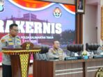 Kapolda Kaltim Irjen Pol Endar Priantoro, SH, SIK, MSi, Saat Membuka Rapat Kerja Teknis (Rakernis) Humas, bertempat di Gedung Mahakam Polda Kaltim, Kegiatan Berlangsung selama dua hari, 11–12 Juni 2025. Foto: HO/Humas Polda Kaltim