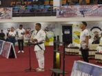 Kapolda Kaltim, Irjen Pol Endar Priantoro saat membuka Kejuaraan Judo Piala Kapolda Kaltim 2025 yang digelar di Balikpapan Sport and Convention Center (BSCC)/Dome Balikpapan, pada Selasa (17/6/2025). Foto: BorneoFlash/Niken Sulastri