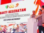Kapolri Jenderal Listyo Sigit Prabowo menghadiri kegiatan puncak Baktikes Polri yang dilaksanakan serentak di seluruh Indonesia. Foto: HO/Humas Polri
