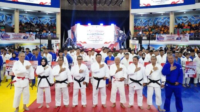 Kejuaraan Judo Antar Satker Polda dan Polres se-Kaltim di Gedung Balikpapan Sport And Convention Center (BSCC)/Dome Balikpapan, Pada Selasa (17/6/2025). Foto: HO/Humas Polda Kaltim