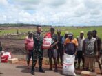 Kementerian Pertahanan Republik Indonesia dalam Program Strategis Nasional (PSN) pembangunan cetak sawah dan optimalisasi lahan di Kabupaten Merauke, Provinsi Papua Selatan. Foto: kemhan.go.id