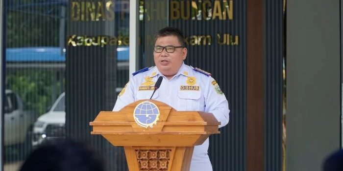 Kepala Dinas Perhubungan Kabupaten Mahakam Ulu, Fransiskus Xaverius Lawing. Foto: HO/prokopim mahulu