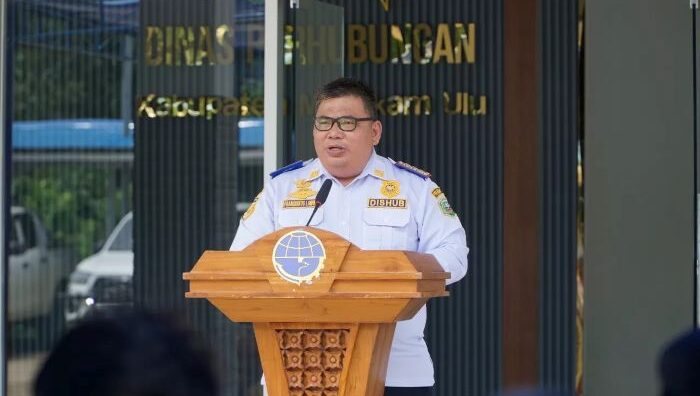 Kepala Dinas Perhubungan Kabupaten Mahakam Ulu, Fransiskus Xaverius Lawing. Foto: HO/prokopim mahulu