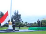 Kodam VI/Mulawarman menggelar Upacara Peringatan Hari Lahir Pancasila Tahun 2025 di Lapangan Upacara Makodam VI/Mlw, pada Senin (02/06/25). Foto: HO/Pendam VI/Mlw