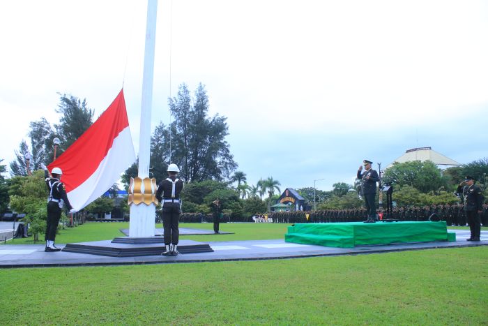 Gelar Upacara Hari Lahir Pancasila 2025, Pangdam VI/Mulawarman: Perkokoh Ideologi Pancasila Menuju Indonesia Raya