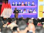 Menteri Energi dan Sumber Daya Mineral (ESDM) Bahlil Lahadalia pada Jakarta Geopolitical Forum IX/2025 (JGF 2025) yang diselenggarakan oleh Lembaga Ketahanan Nasional (Lemhannas), di Jakarta, Selasa (24/6/2025). Foto: esdm.go.id