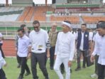 Organizing Committee (OC) Piala Presiden 2025 melakukan kunjungan dan cek persiapan ke Stadion Si Jalak Harupat, Kabupaten Bandung, Pada Sabtu (21/6/2025). Foto: HO/pssi.org